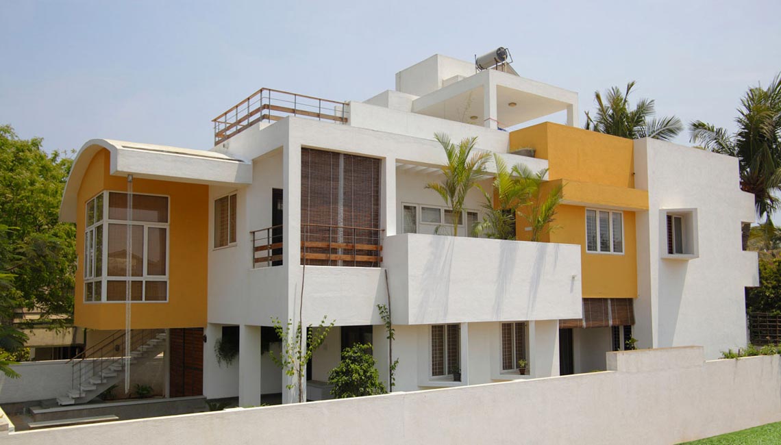 Achuthan residence, elevation