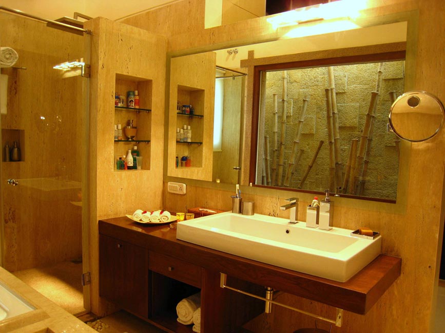 Setipalli residence, bath room